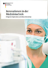 Titelbild Broschüre "Innovationen in der Medizintechnik"