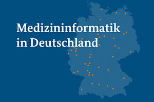 Medizininformatik in Deutschland - Karte