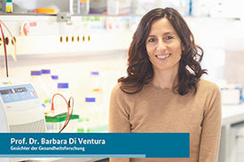 Porträt von Prof. Dr. Barbara Di Ventura. Mit ihr beginnt die neue Reihe „Gesichter der Gesundheitsforschung“.