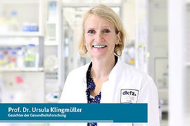Porträt von Professorin Dr. Ursula Klingmüller in der Reihe „Gesichter der Gesundheitsforschung“