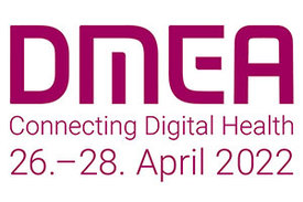 Logo "DMEA, Europas Leitveranstaltung zur Digitalisierung des Gesundheitswesens, Berlin"
